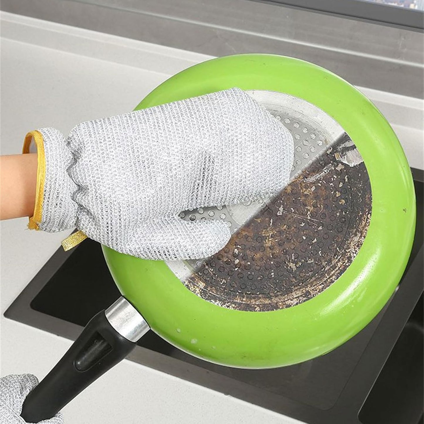 ScrubGuard™ Wire Dishwashing Gloves ( pack of 2 pair )