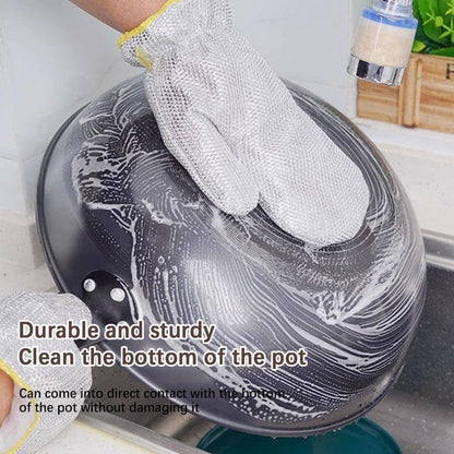 ScrubGuard™ Wire Dishwashing Gloves ( pack of 2 pair )
